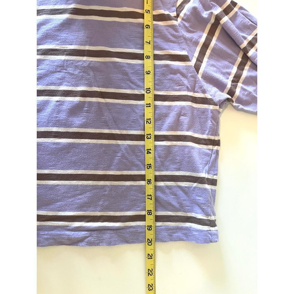 Wild Fable Striped Long Sleeved Crop Shirt - Picture 6 of 8